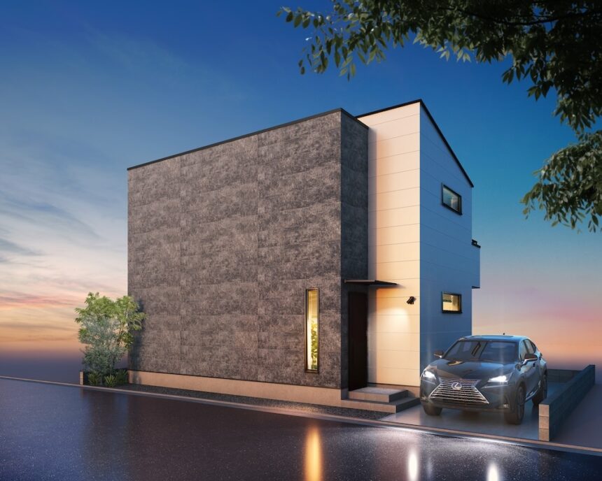 建築パース | 立川市の戸建・外観 - 524