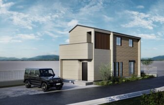 建築パース | 日野市の戸建・外観 - 514