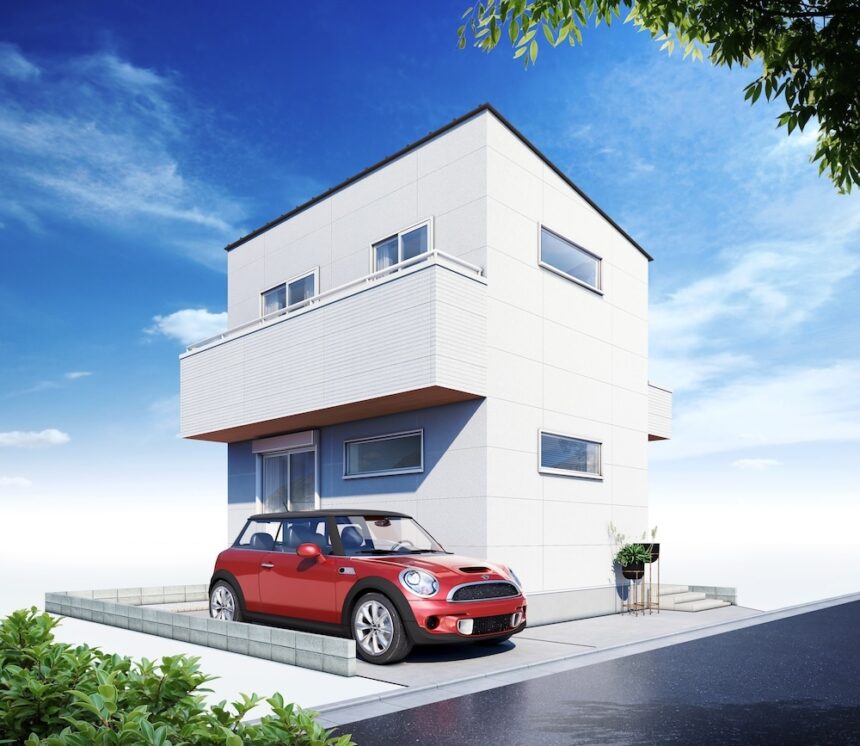 建築パース | 立川市の戸建・外観 - 523
