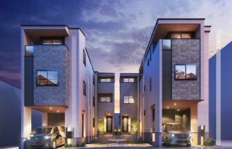 建築オーダーパース。さいたま市の戸建・外観。