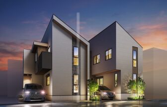 建築オーダーパース。さいたま市の戸建・外観。