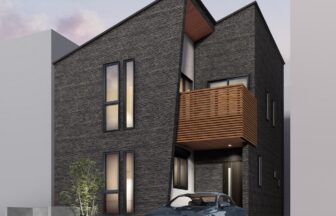 建築オーダーパース。さいたま市の戸建・外観。