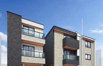 建築オーダーパース。さいたま市の戸建・外観。