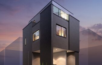 建築オーダーパース。さいたま市の戸建・外観。