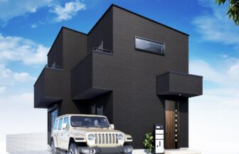 建築オーダーパース。小金井市の戸建・外観。